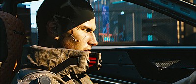  Появился новый скриншот Cyberpunk 2077, на котором главный герой стоит возле своего мотоцикла 
