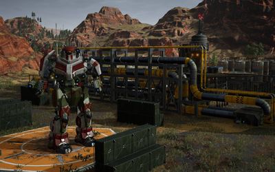 Стреляющие лазерными лучами огромные мехи на новых скриншотах MechWarrior 5: Mercenaries